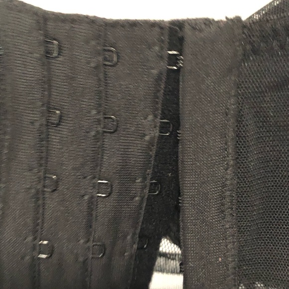 Black bustier lingerie from La Vie En Rose - Picture 2 of 4